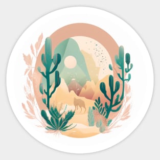 Desert Beauty Gift Sticker